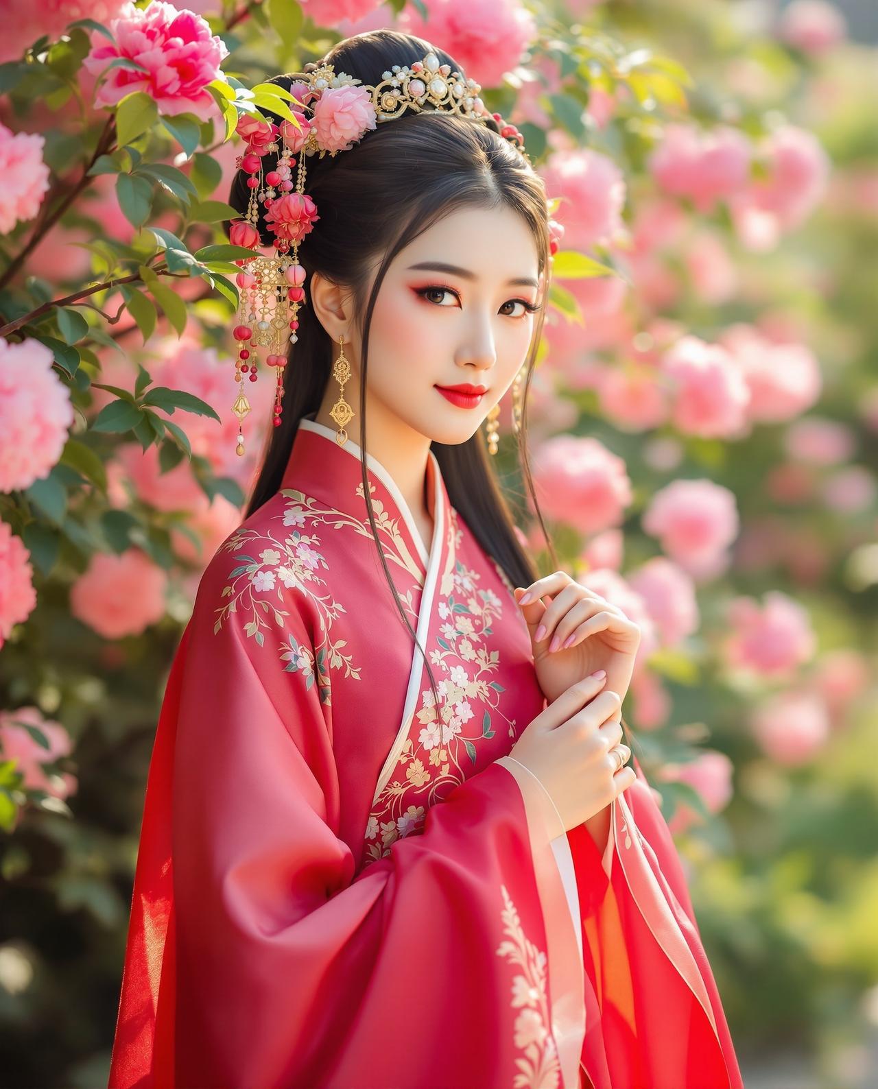 二次元色图 - 唐风华韵·盛世红颜 - 汉服 - 高质量摄影作品