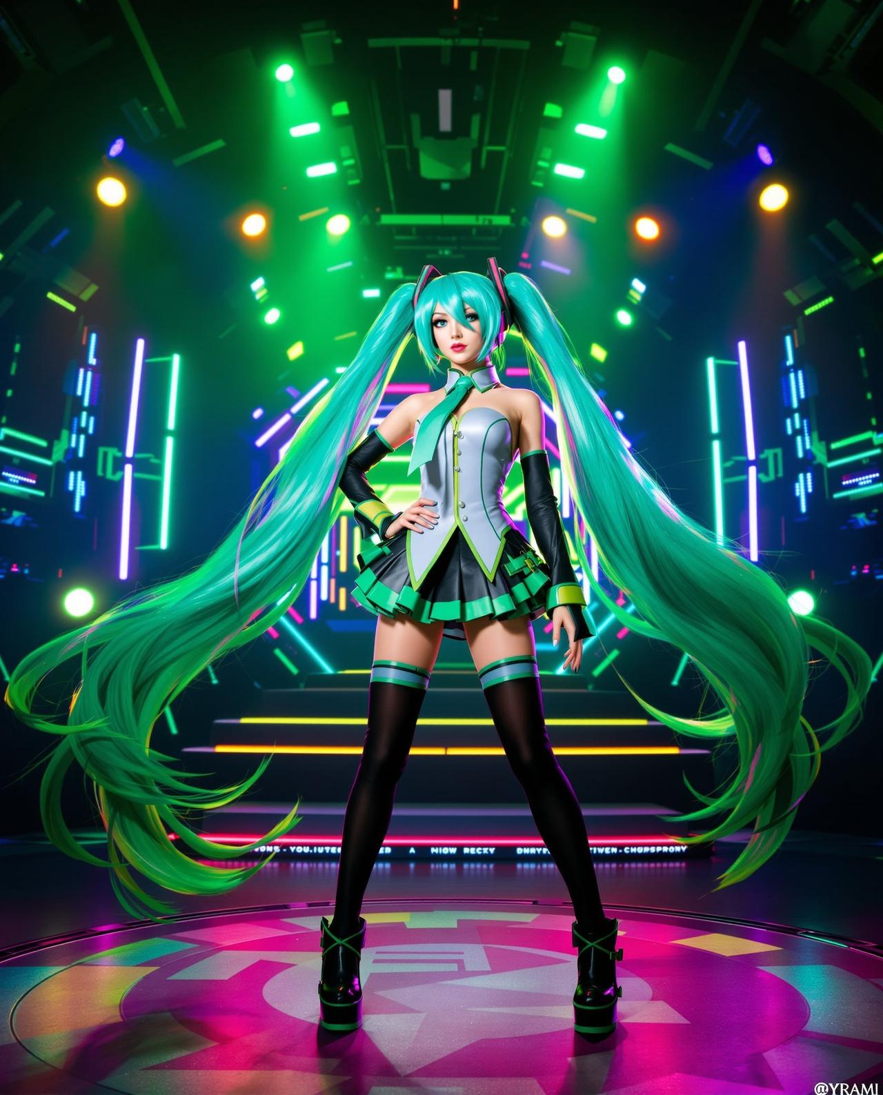 二次元色图 - 初音未来·虚拟歌姬 - Coser写真 - 高质量摄影作品